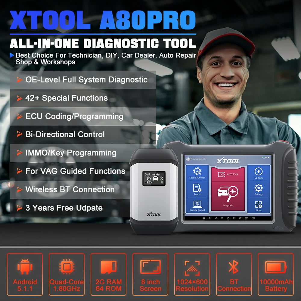 XTOOL A80 Pro.