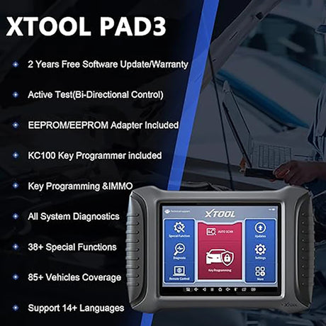 XTOOL X100 PAD3 SE.