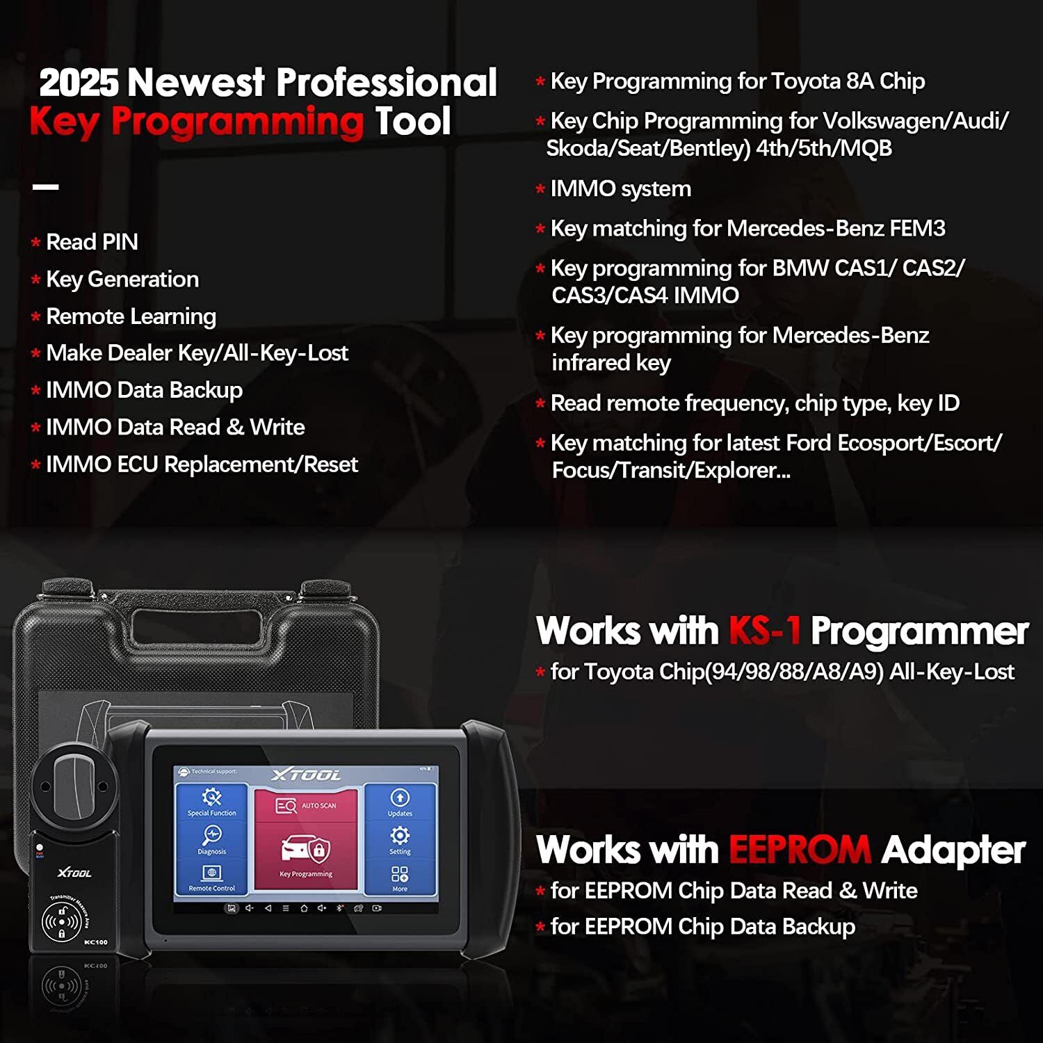 2025 newest inplus ik618 key programming tool