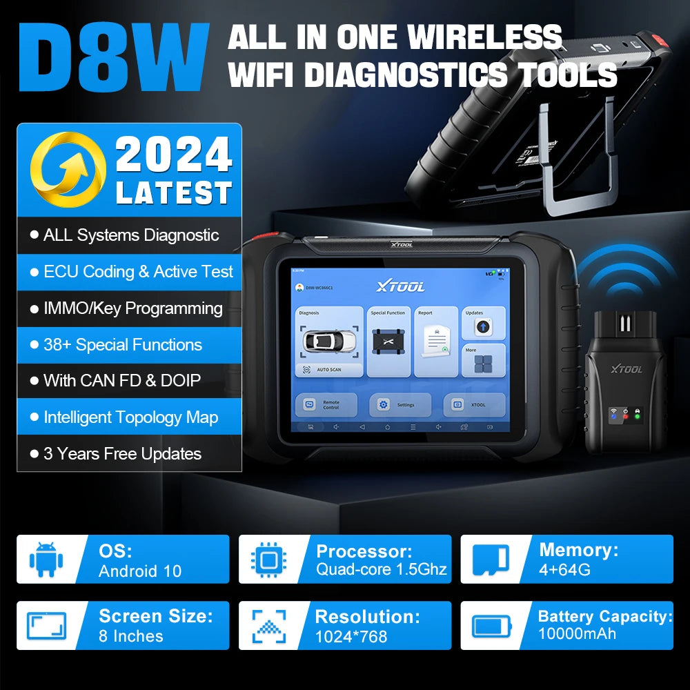 D8W wireless wifi diagnostics tool