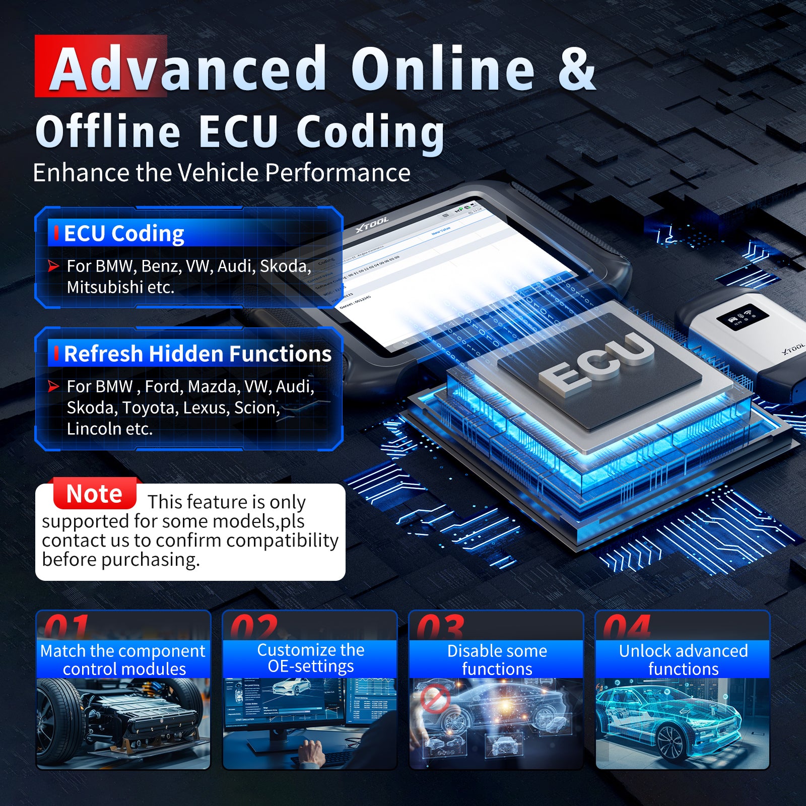 D9MAX Advanced Online and Offline ECU Coding