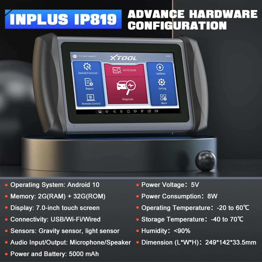 XTOOL InPlus IP819.