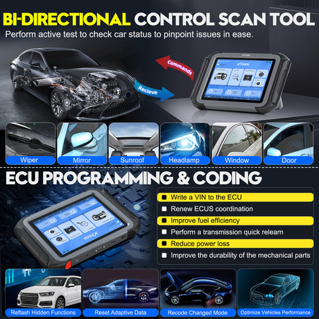 X100MAX bidirectional control scan tool