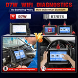 XTOOL D7W wifi diagnostics