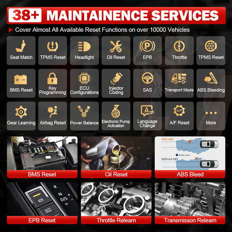 XTOOL D8S 38+ MAINTAINECE SERVICES