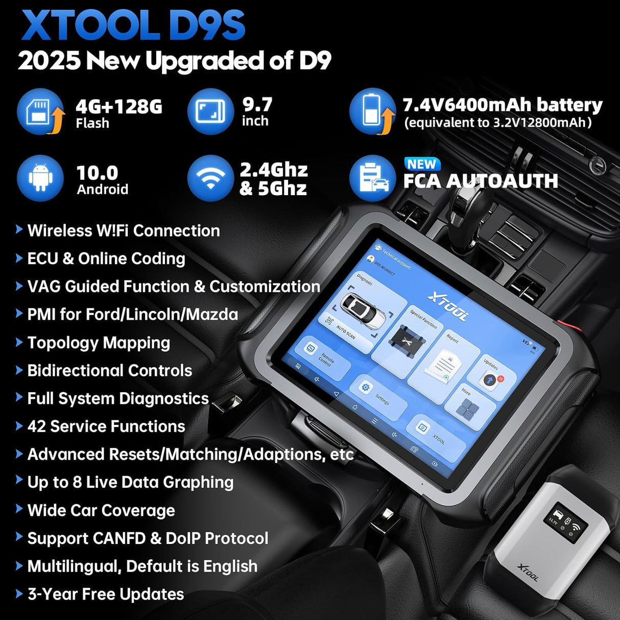 XTOOL D9S 2025 New Upgraded of D9