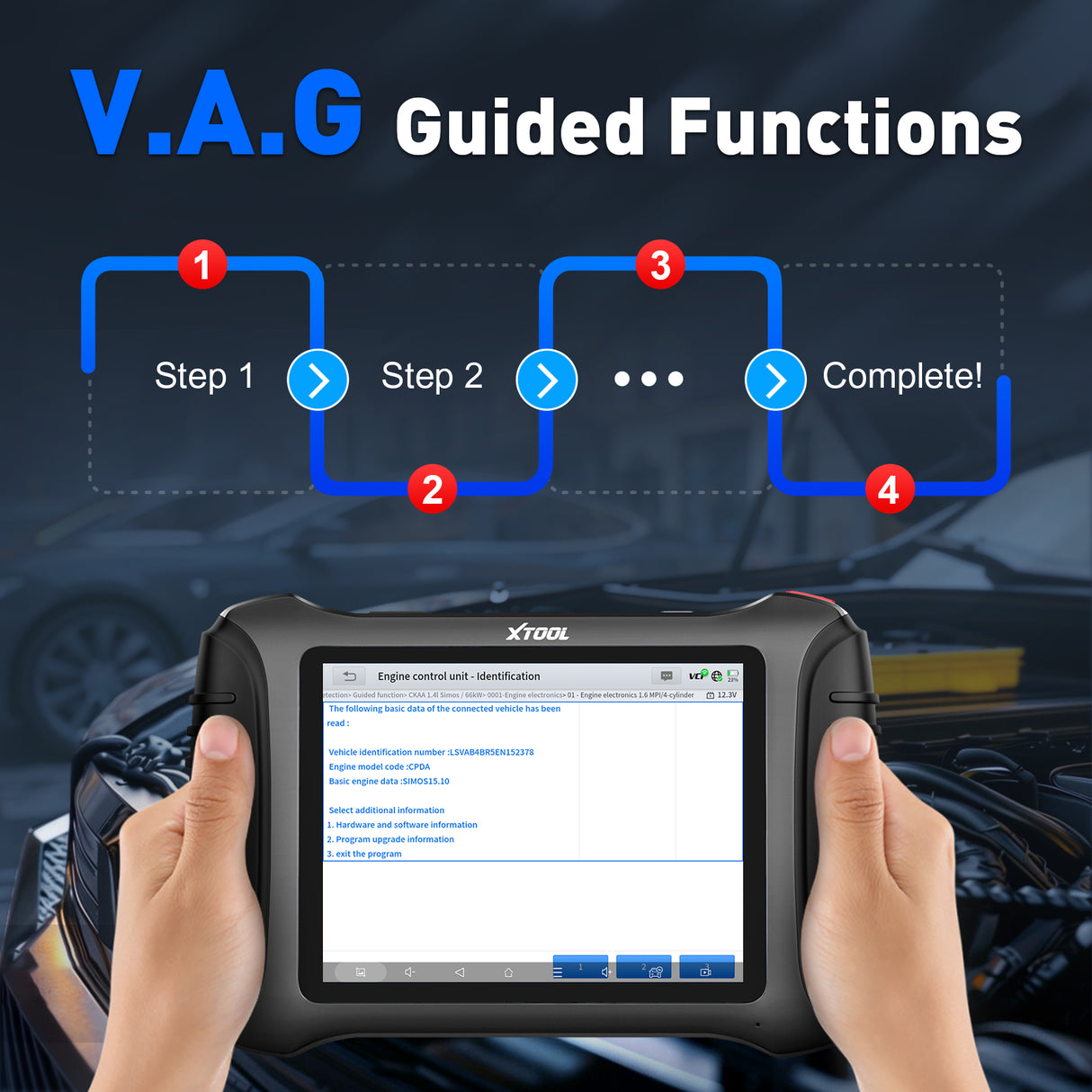 XTOOL_IP900BT_V.A.G_Guided_Functions