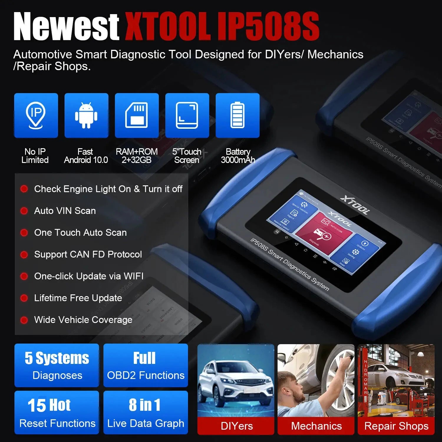 XTOOL InPlus IP508S.