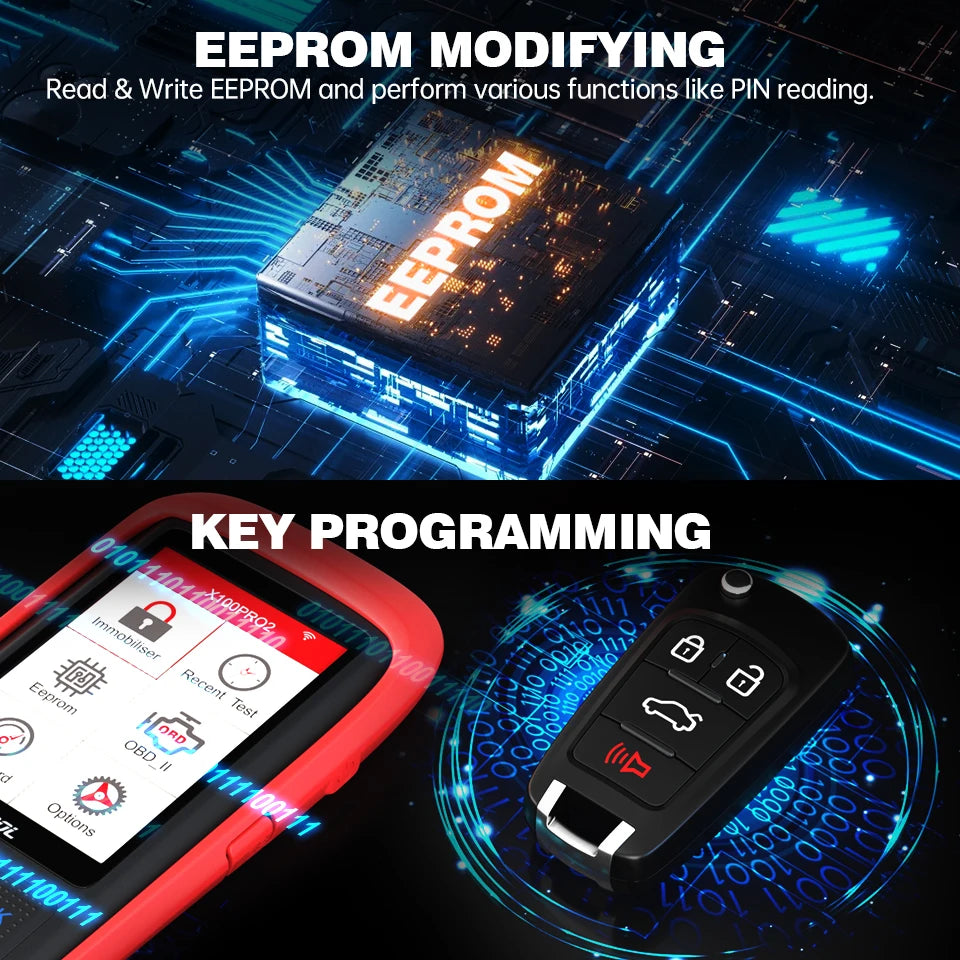 XTOOL X100 Pro3 eeprom modifying