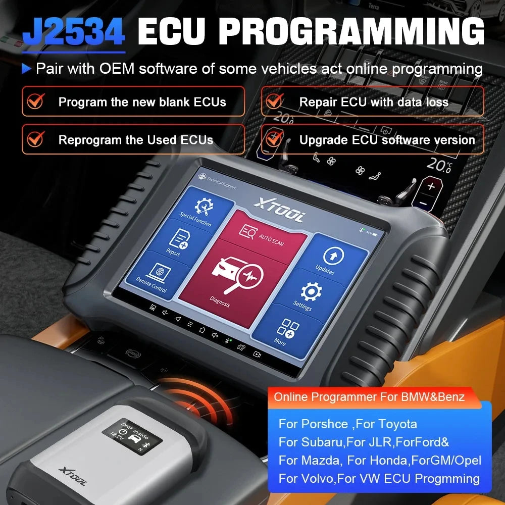 Xtool A80 PRO Master J2534 ECU Programming