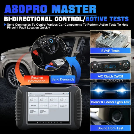 Xtool A80 PRO Master bidirectional control