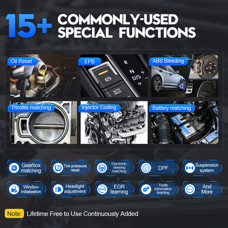 Xtool D5S 15+ commonly used special functions