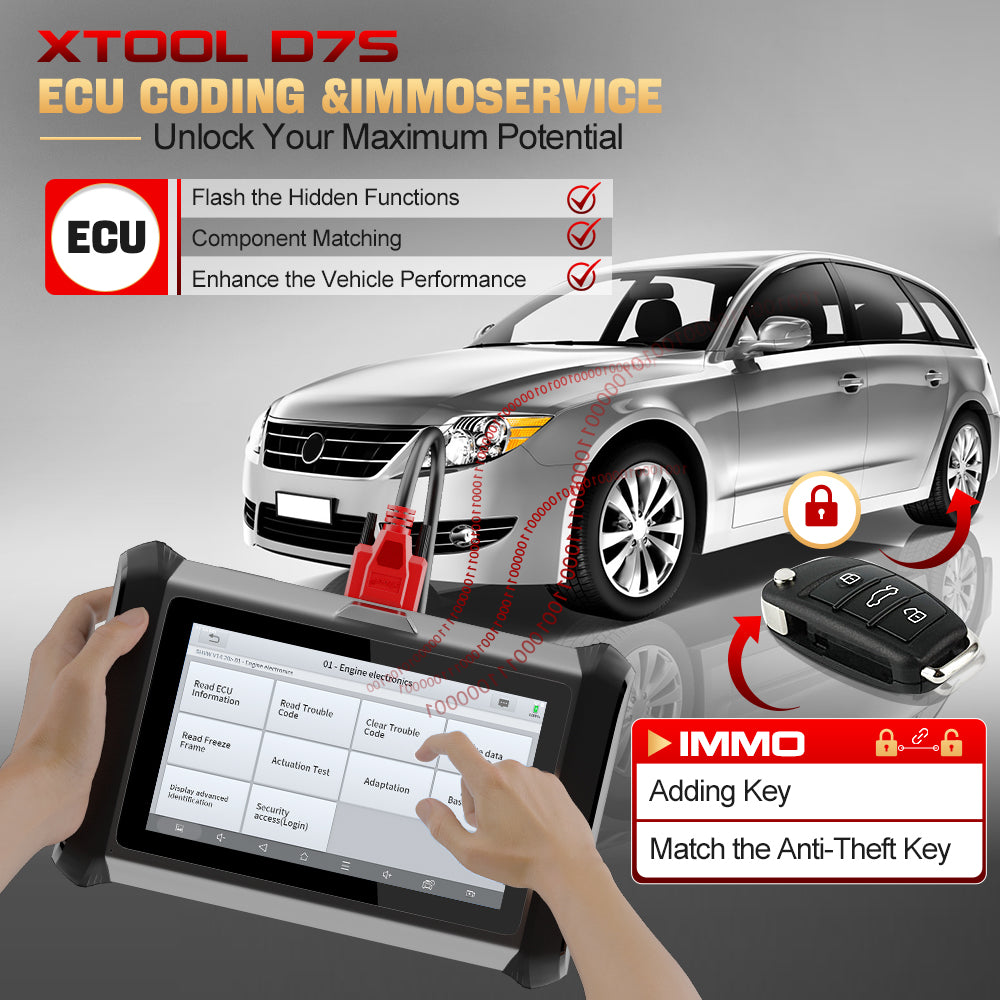 Xtool_D7S ecu coding and immoservice