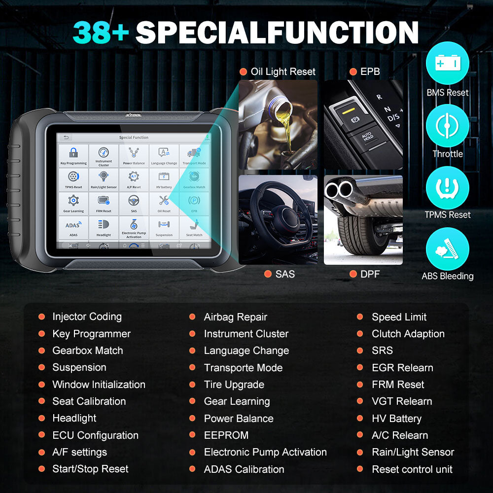 Xtool D8W 38+ Special function