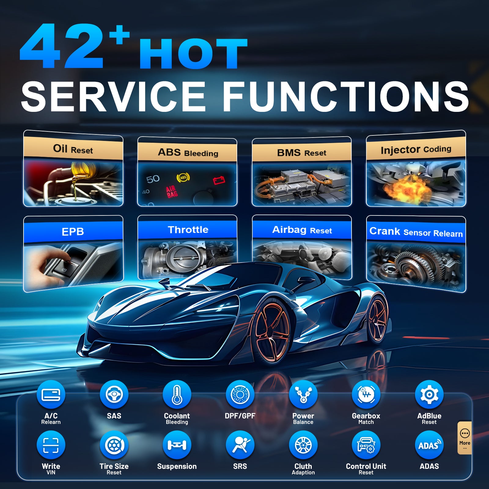 Xtool ip919 max 42 hot service functions