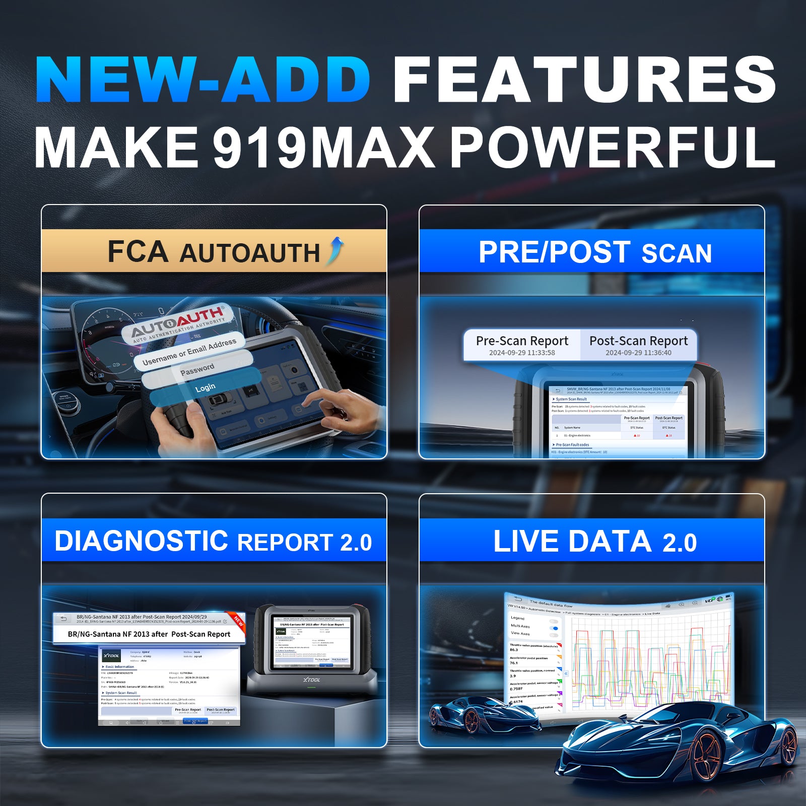 Xtool ip919 max new add features make IP919max powerful