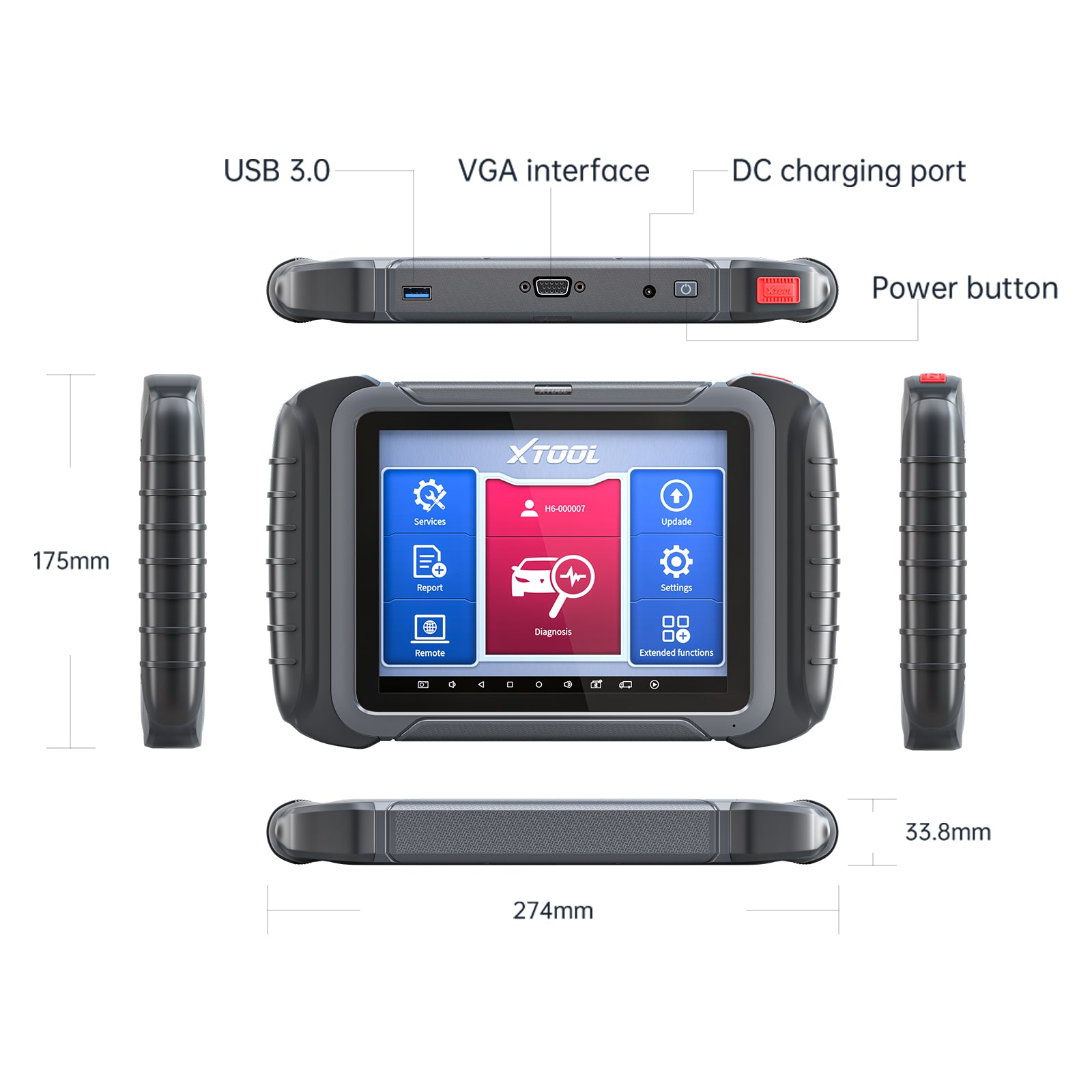 XTOOL D8BT Car Diagnostic Scan Tool-14