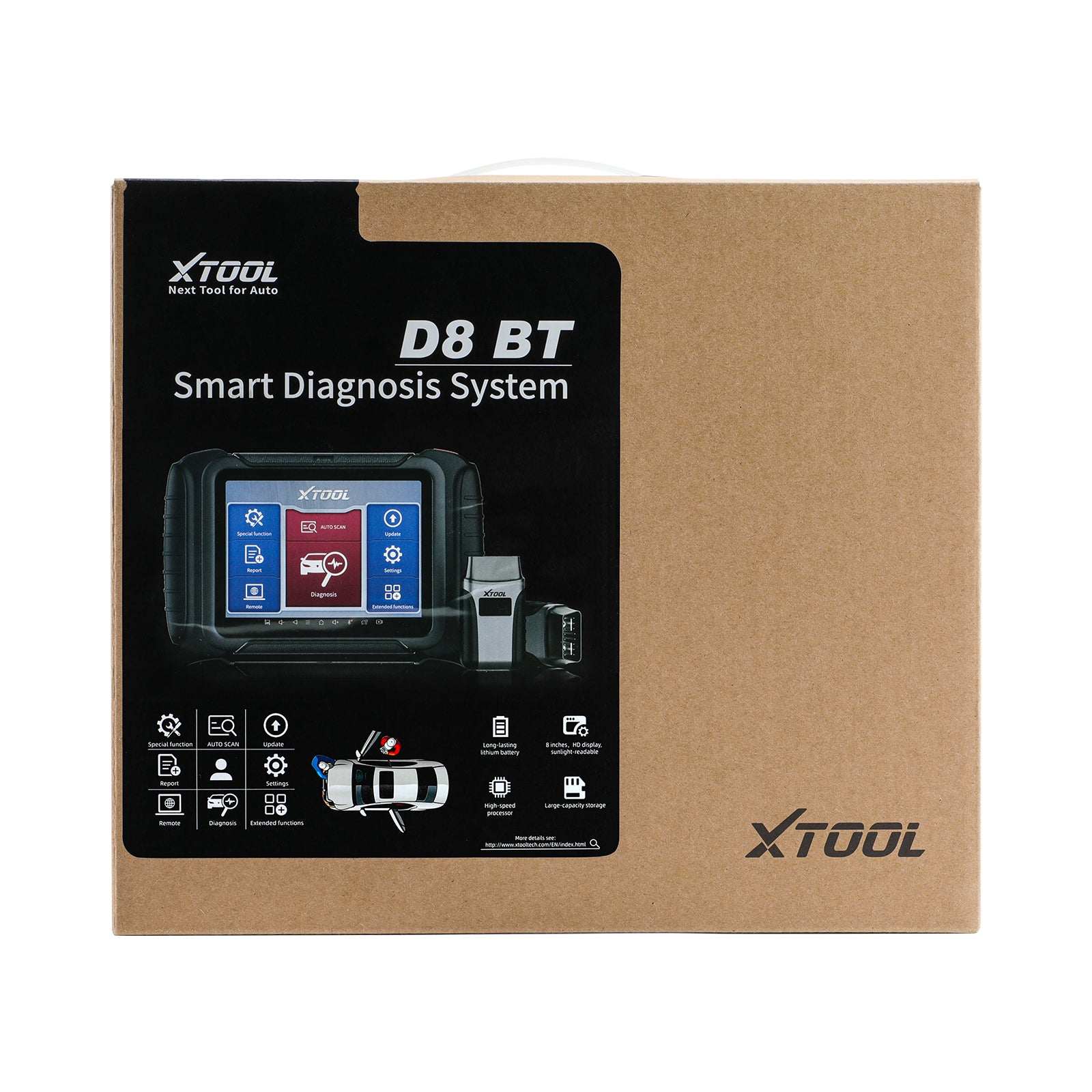 XTOOL D8BT Car Diagnostic Scan Tool-4